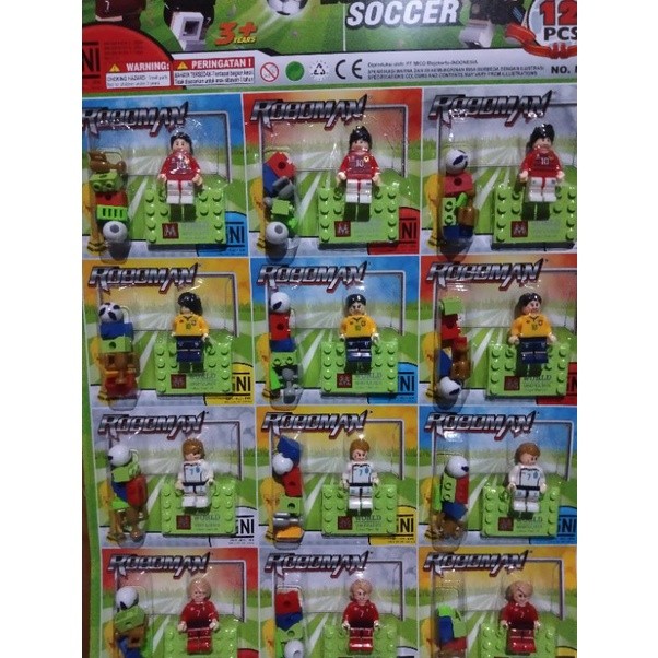 LEGO BOLA satu papan (isi 12)