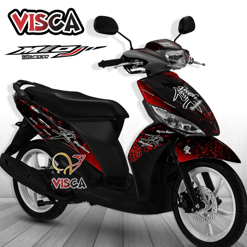 Decal Mio J Full Body Stiker Mio J Variasi Full Body Striping Mio J Variasi Keren Decal Hologram Mio