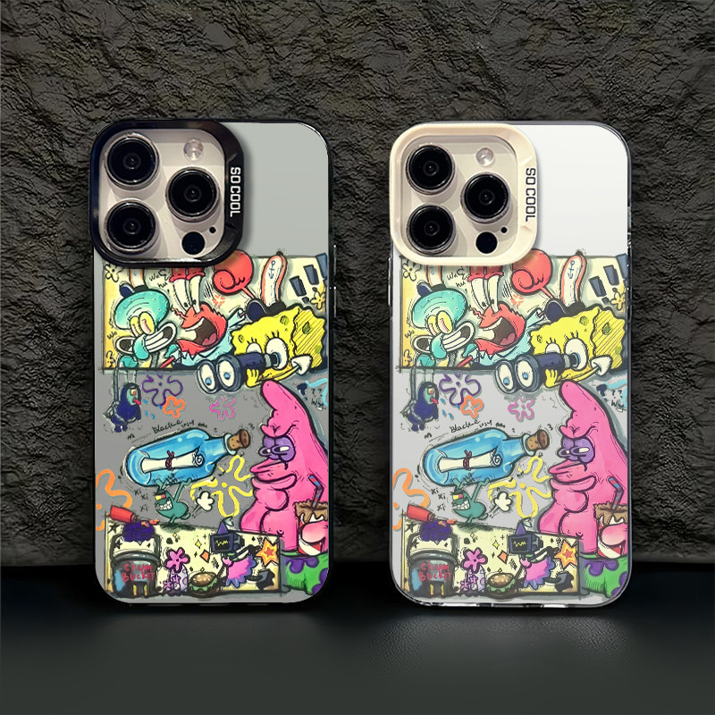 Case Hp Iphone 11 Pro Max Xs Xr 12 13 14 15 Plus Resep Rahasia Krabby Patty Spongebob Star Krabs Bos