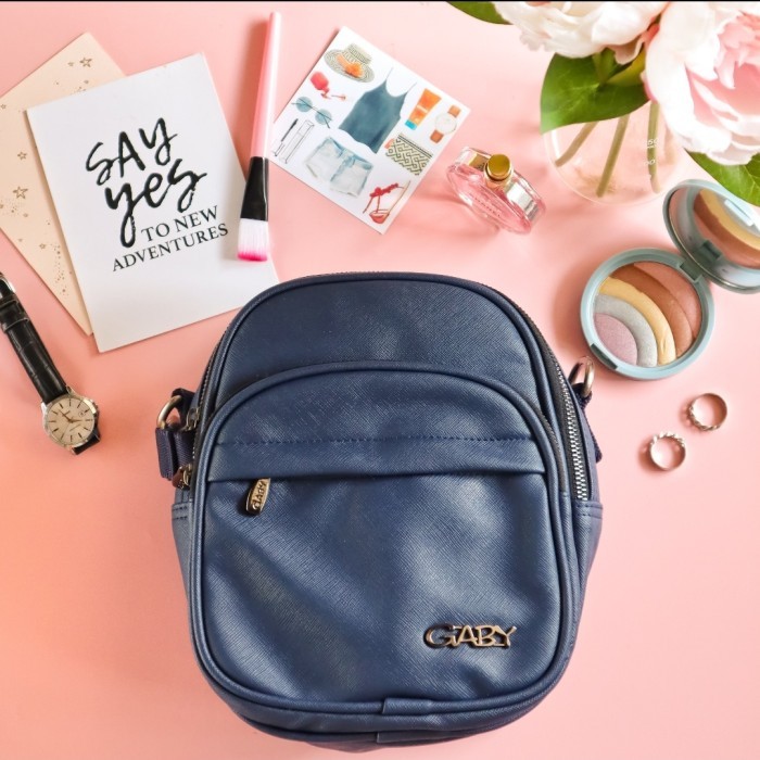 GABY Tas Ransel Remaja Wanita kulit PU Woman Mini Backpack Madison