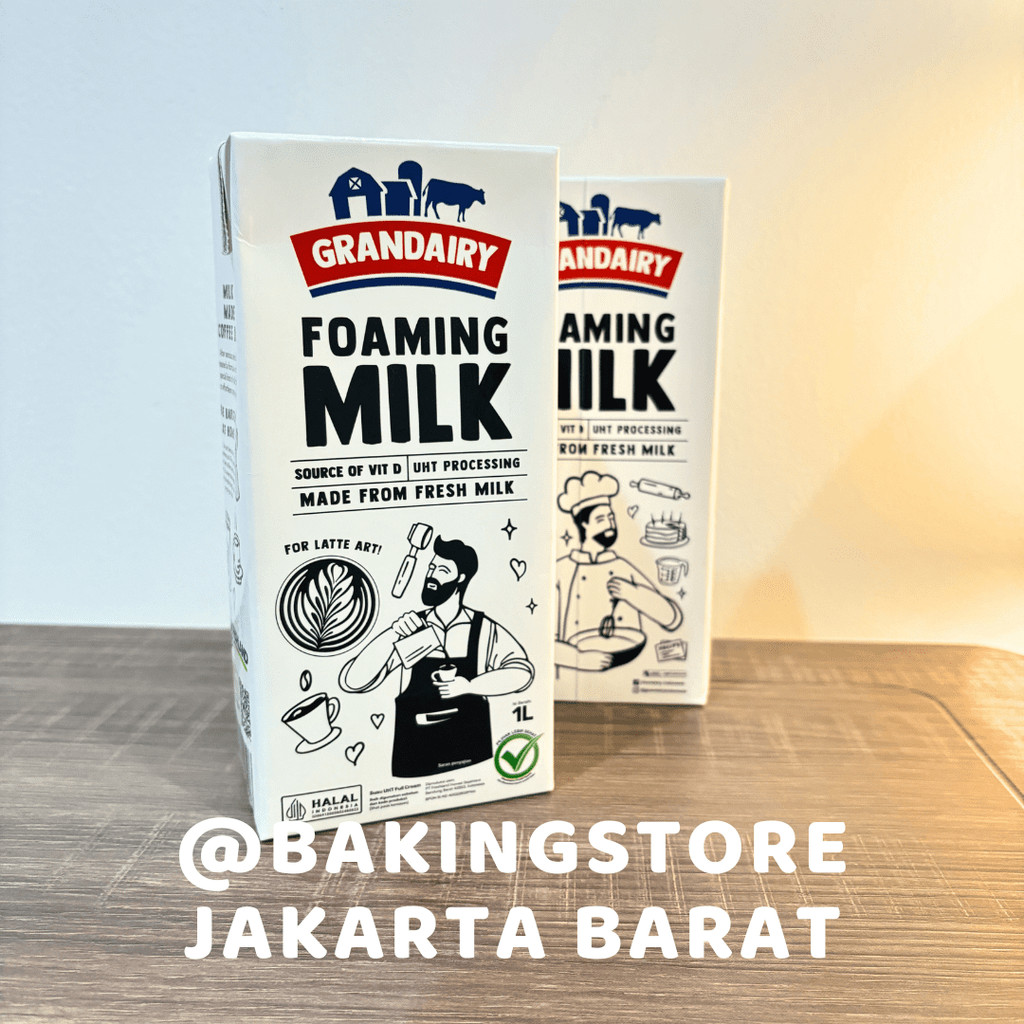 

Grandairy Foaming Milk Susu UHT 1 Liter