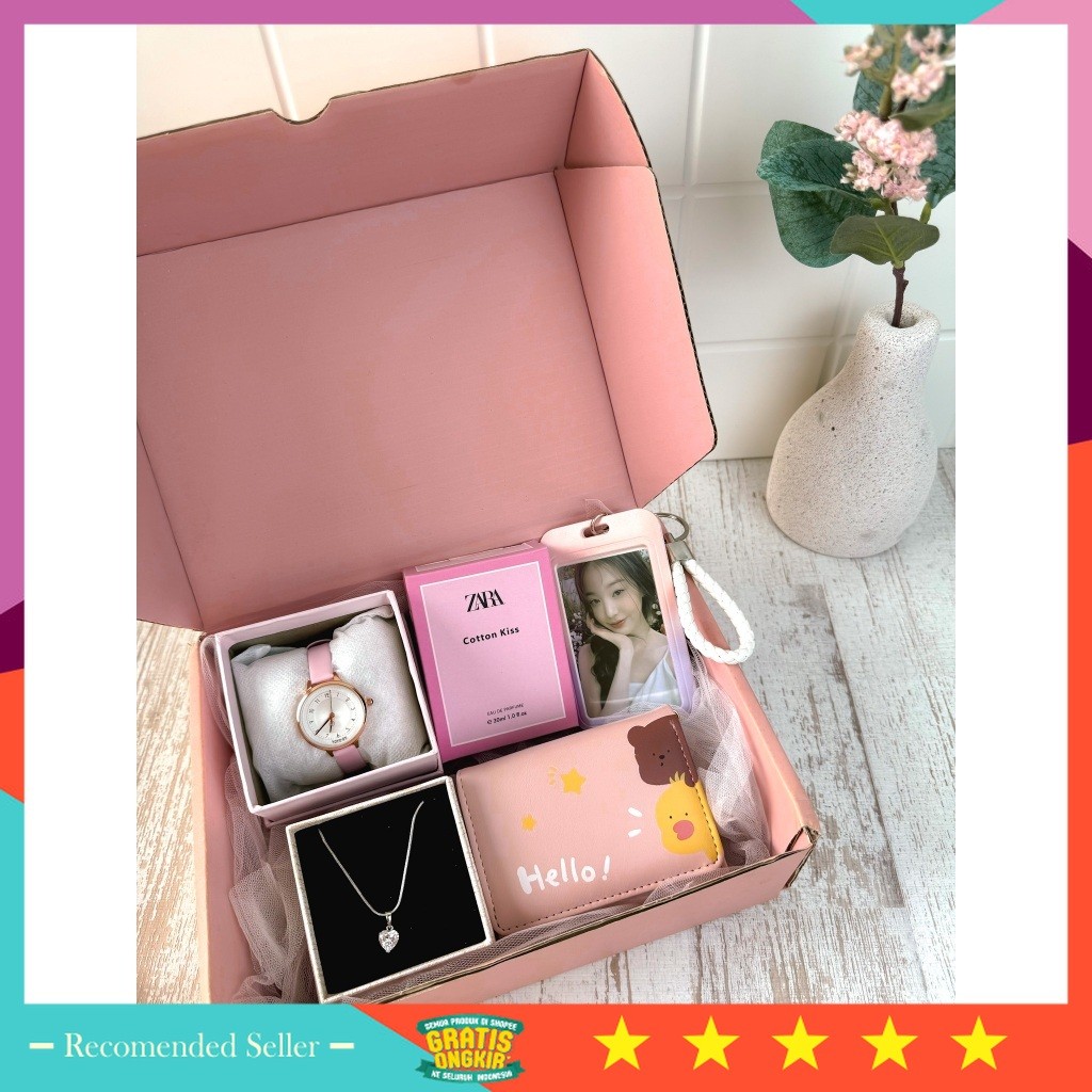 

Kado Pacar Istri Suami Murah Viral Unik Kekinian Bagus lebaran Natal / KADOPEDIA Kado Ulang Tahun Wanita Istri Kado Ultah Cewek Hampers Birthday in Pink (UT018)