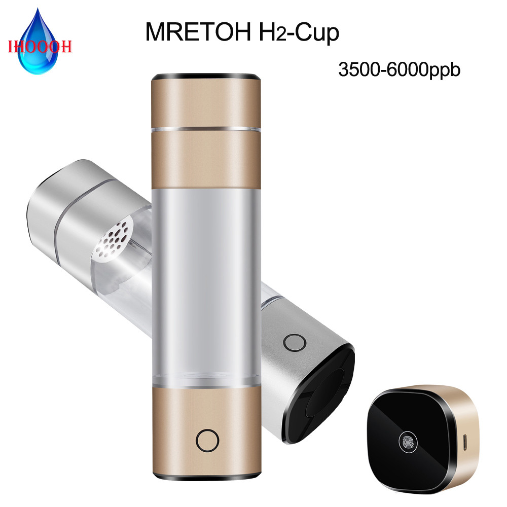 

MRETOH H2-Cup 7.8Hz Resonance + Electrolysis Hydrogen Generator Anti-Aging Miracle Water Bottle Mini Pure Hydrogen Concentrators