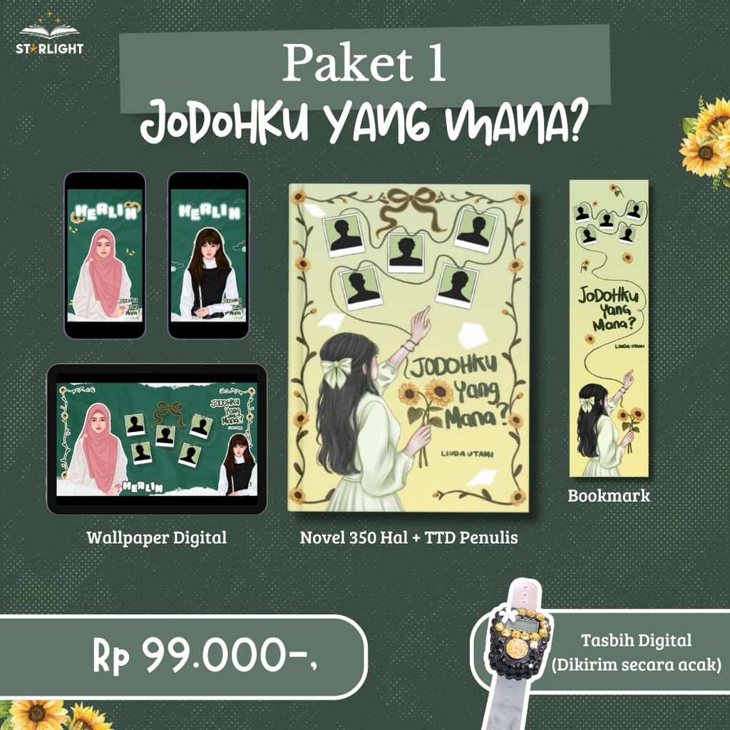 

PRE ORDER Jodohku Yang Mana oleh Linda Utami