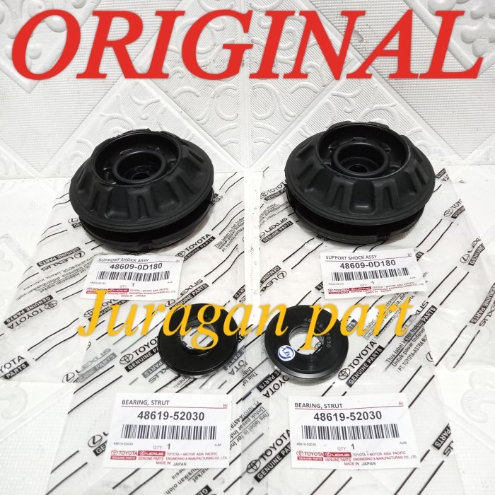 Support shock + bearing support Sienta All New Yaris Vios gen 3 japan