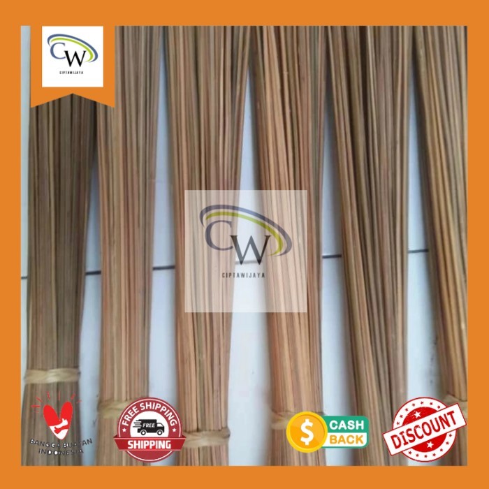 Sapu Lidi Aren Asli / Sapu Aren / Sapu Kawung Kering panjang 100 cm