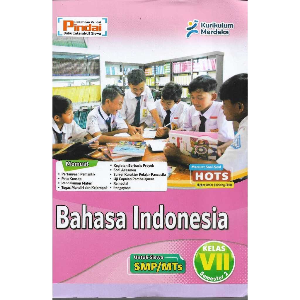 

Buku LKS Bahasa Indonesia kurikulum Merdeka Kelas 7 SMP/MTs Semester 2