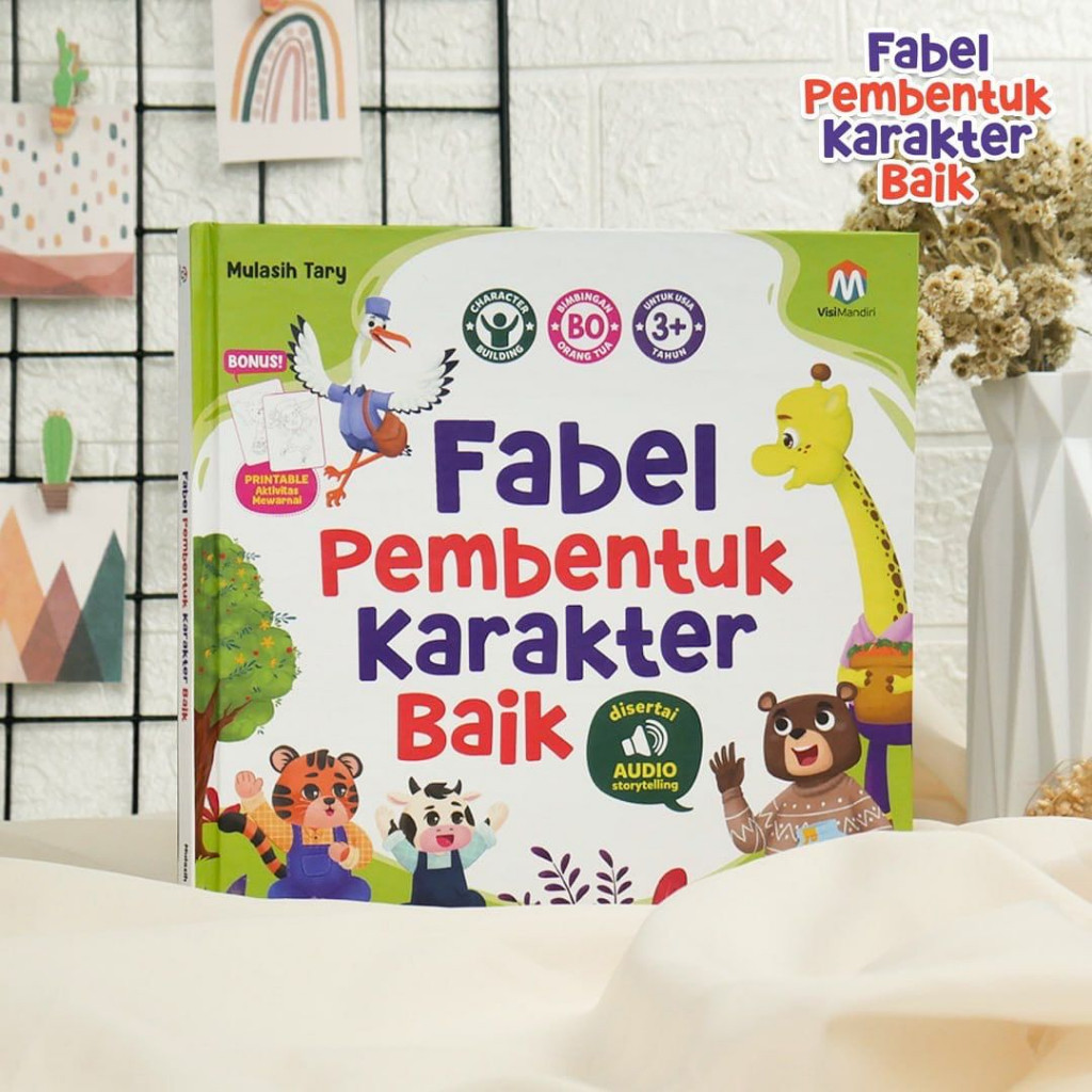 

READY Fabel Pembentuk Karakter Baik - ziyad books - Buku Cerita Anak - Dongeng - COD - buku murah - sale - termurah - buku edukasi - unik - best seller - cerita binatang - alkisah