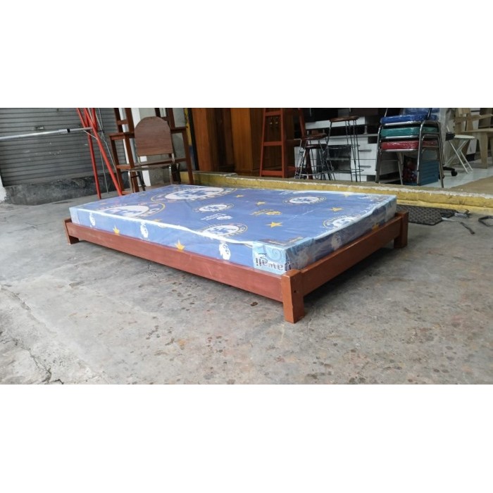 Ranjang Sorong / Dipan Kolong/ Dipan Sorong Kayu Solid Minimalis & Modern