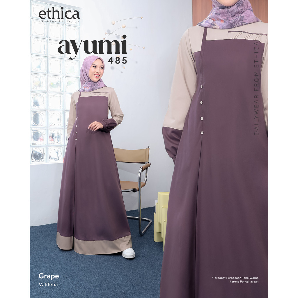Nisrina Store - Gamis Dewasa Ayumi 485 By Ethica