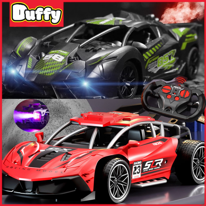 Duffy toys  Spray 2.4G 1:16 Mobil Remote Control Besar Drift / Mobil Remote Control Besar / Mobil Ba