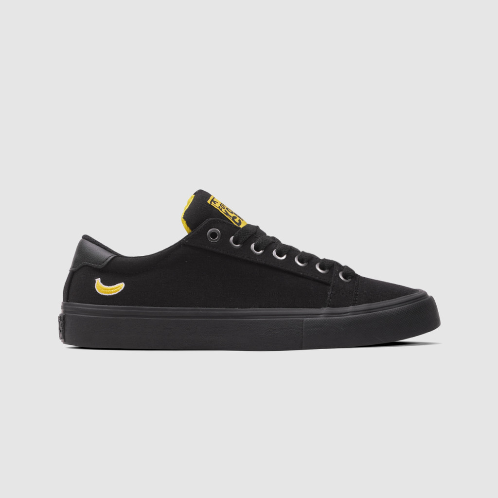 FYC FOOTWEAR - SLIM CAVEN CLASSIC ALL BLACK  | SEPATU PRIA | SEPATU VULCANIZED