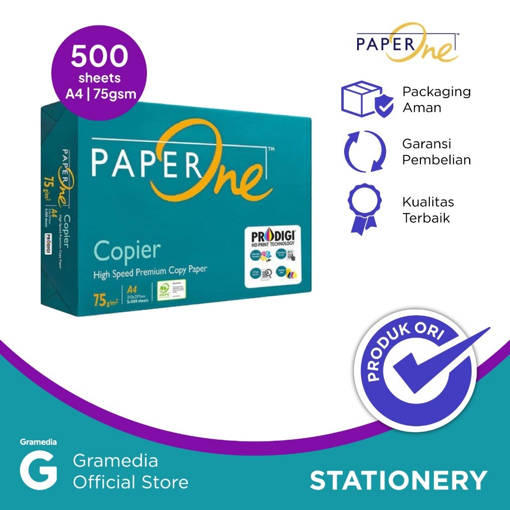 

Gramedia Surabaya - Hot Item Paper One Fc 75 Gr A4
