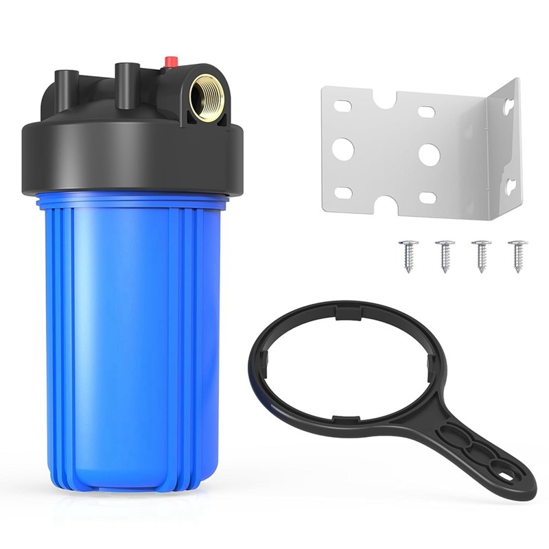 10X4.5In Whole House Water Filter Housing, Fit Sediment Etc Filters For Well And City Water,Filter P