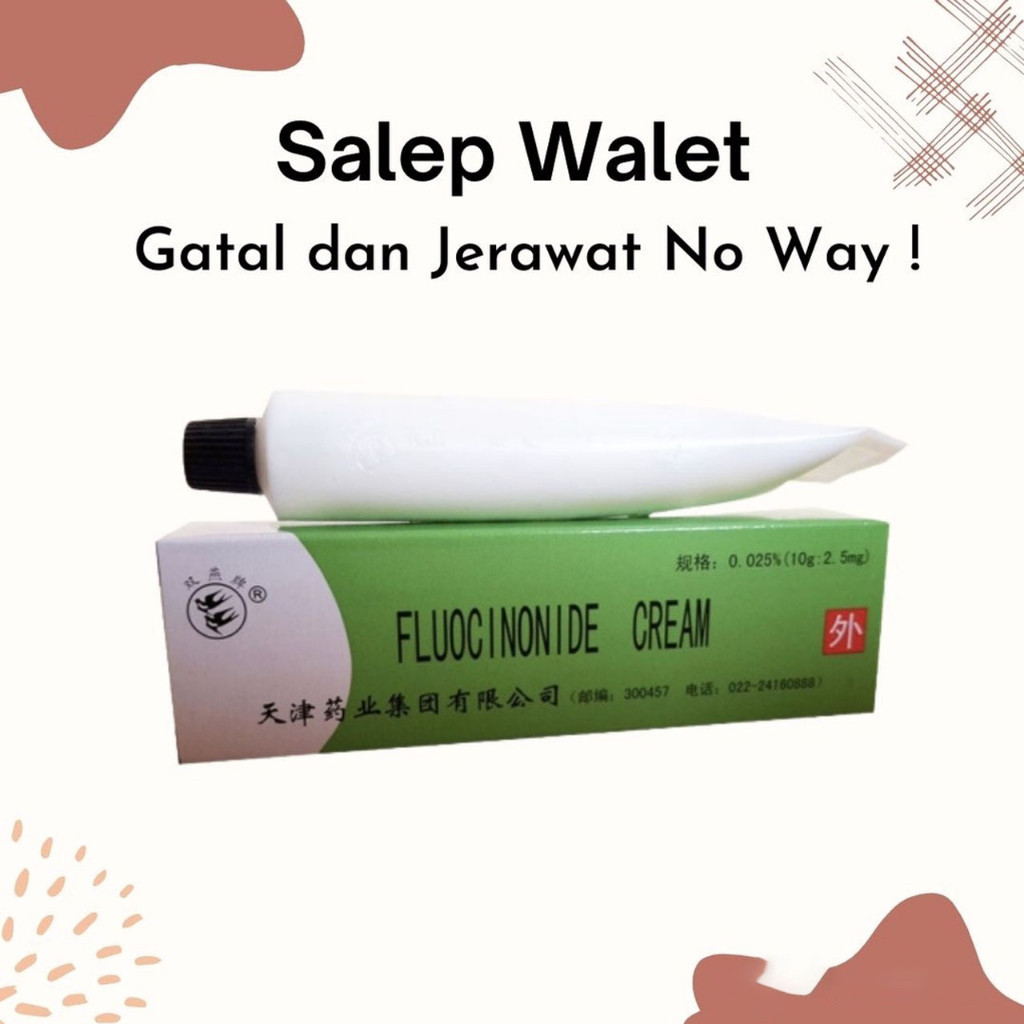 [TERMURAH] Fluocinonide Cream Salep Walet Penghilang Flek Hitam Jerawat Gatal Kudis Kurap Panu
