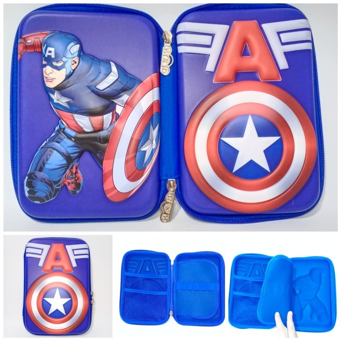 

BEST[Promo] Tempat Pensil Anak Unicorn LOL Surprise Frozen Hard Case Kotak Pensil - Captain 2 SiSi