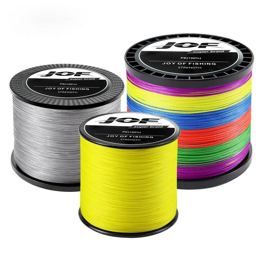 JOF X12 Upgraded Braided Fishing Lines Super Strong 12-strand Multifilament PE Line 1000M 300M 500M 