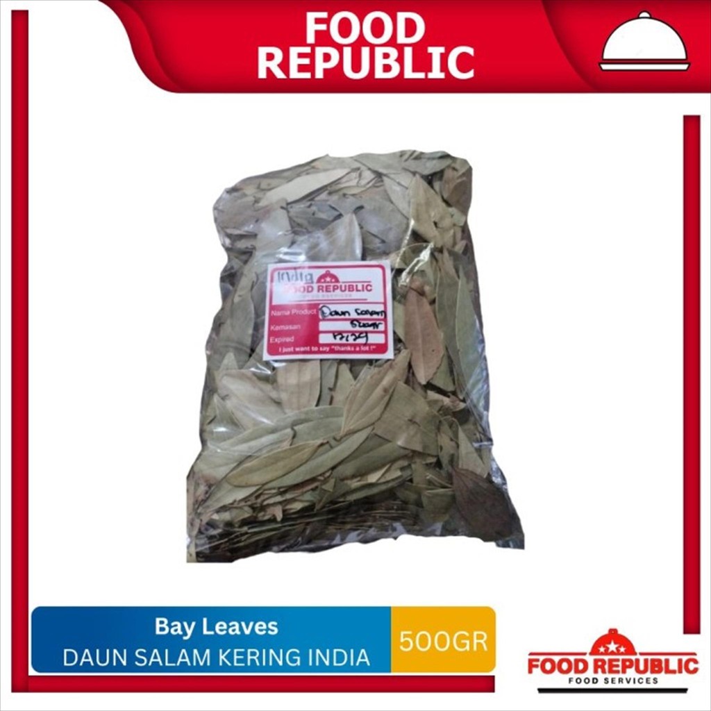 Bay Leaves / Dry Bay Leaves / Daun Salam Kering 500 GR Import India