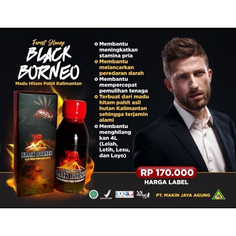 

Madu Black Borneo MJA 100% Herbal Madu Madu BorneoMadu MJA Madu Borneo