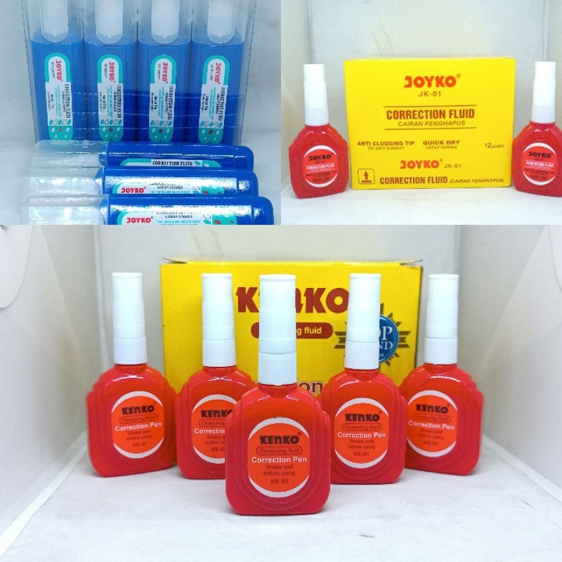 

TIPX CAIR BIRU MERAH PLASTIK BESI MEREK JOYKO 1 PCS