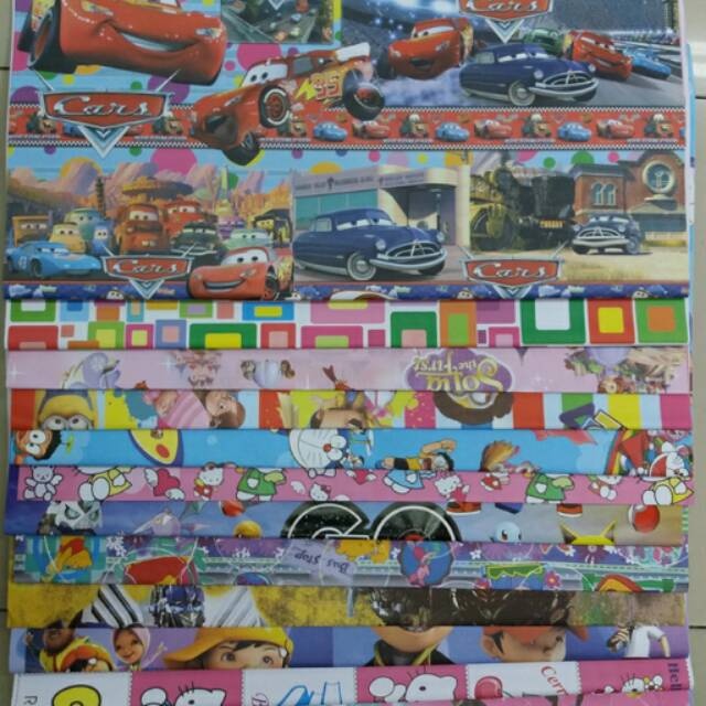 

kertas kado+bungkus Untuk Boneka