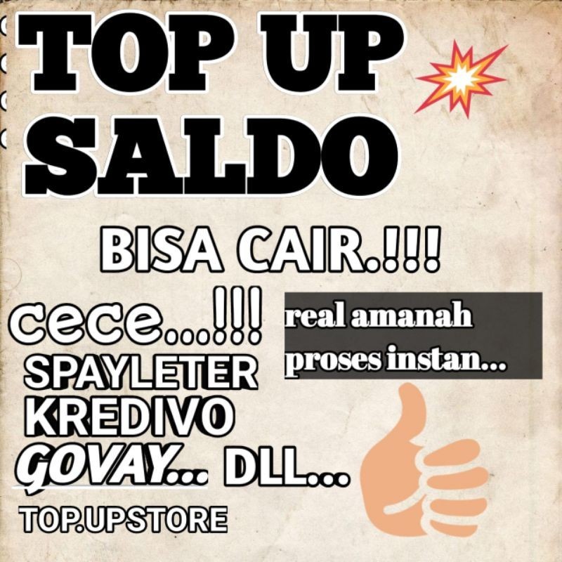 

(READY)top up sialdo semua bisa Al paileter prodkamjum