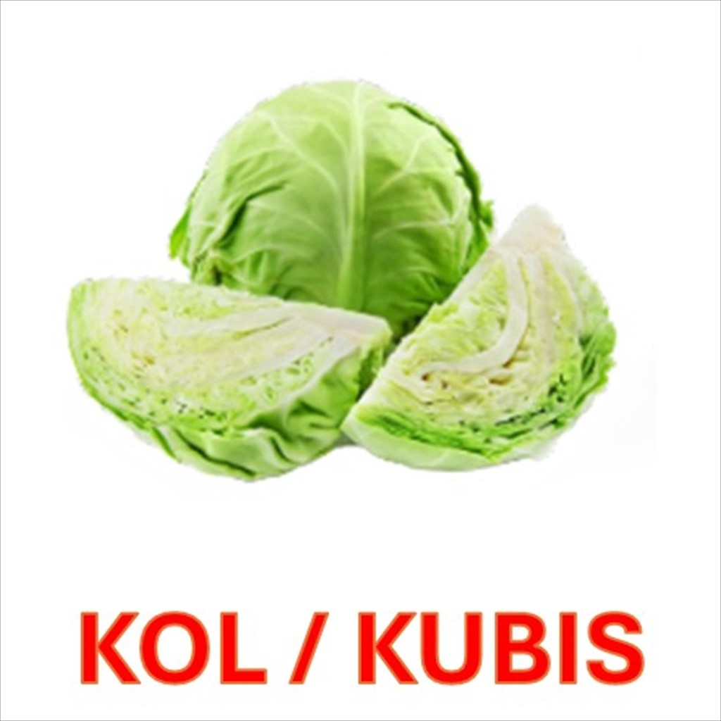 

SAYUR KOL / KUBIS / SAYUR SEGAR / HARGA PER BUTIR 500 GR