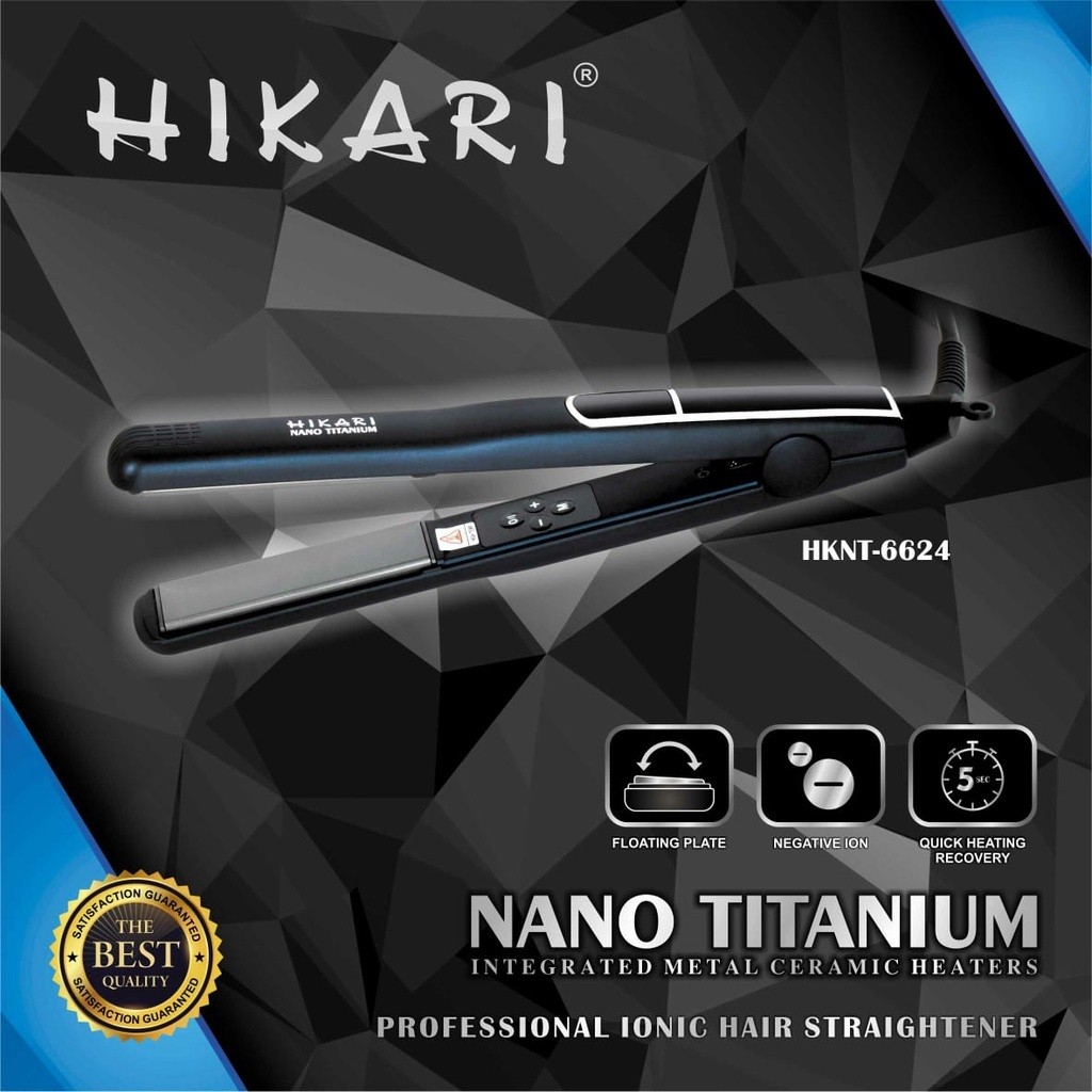 ❤ YUKI Manado ❤ Hikari Catok HKNT-6624 Nano Titanium