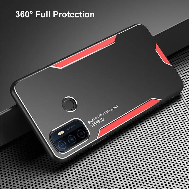 Metal Phone casing OPPO A53 A53S A32 A33 4G 2020 OPPO A31 A91 A15 A15S A35 Back cover Matte Cover TP