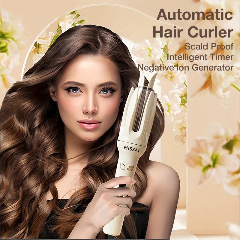 MISSAI Catokan Keriting Otomatis Taurus Hair Styler 28MM Gigi Keempat Layar Digital Multifungsi ZC88