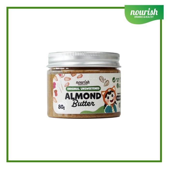 

Best Nourish Original Unsweetened Almond Butter - 80 gram
