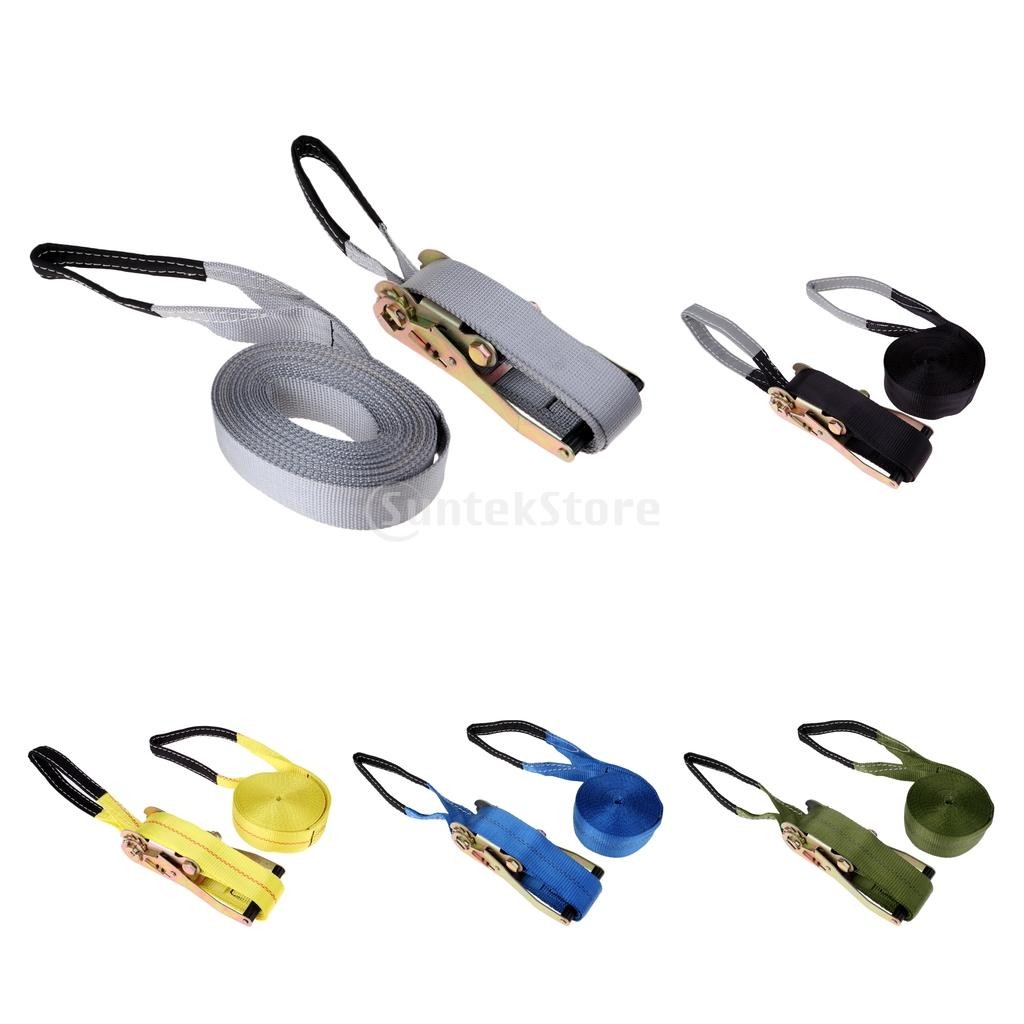 Slackline Kit 36' x 2'' Slack Line w/ Hook & Ratchet Balance Training Walking Backyard Outdoor Fun f