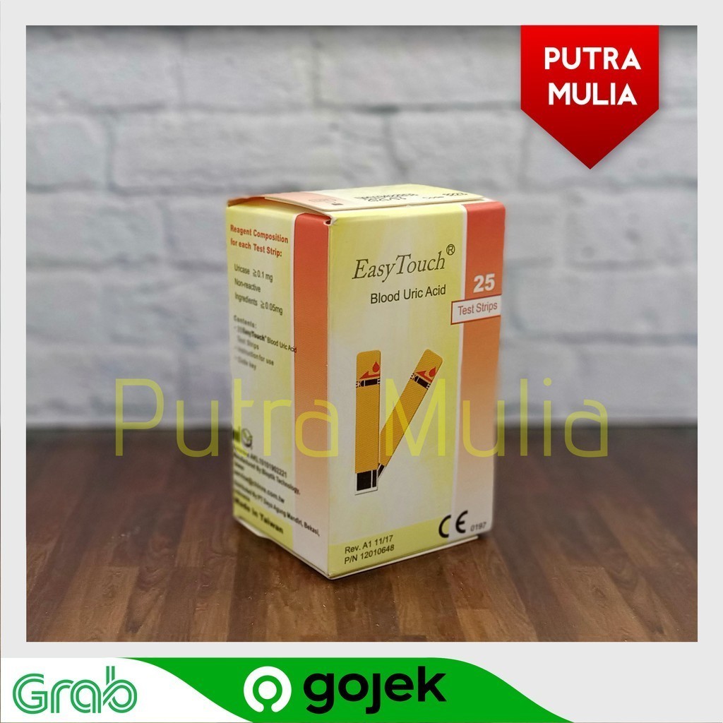 

Easy Touch Strip Asam Urat isi 25 Uric Acid
