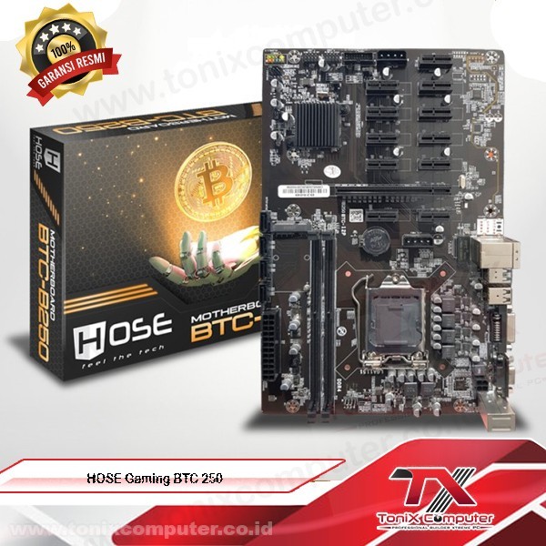 HOSE Gaming BTC 250 | Motherboard Mining | Motherboard Intel Socket 1151 | Motherboard 12 VGA