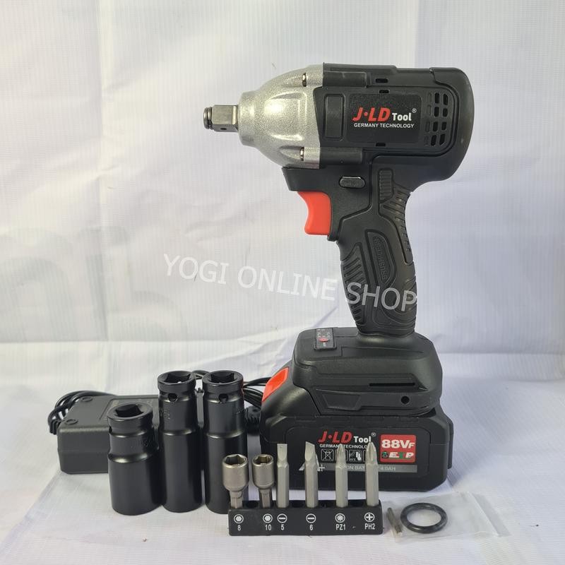TKMRH Impact Wrench pembuka baut JLD Tool 48s Impact JLD