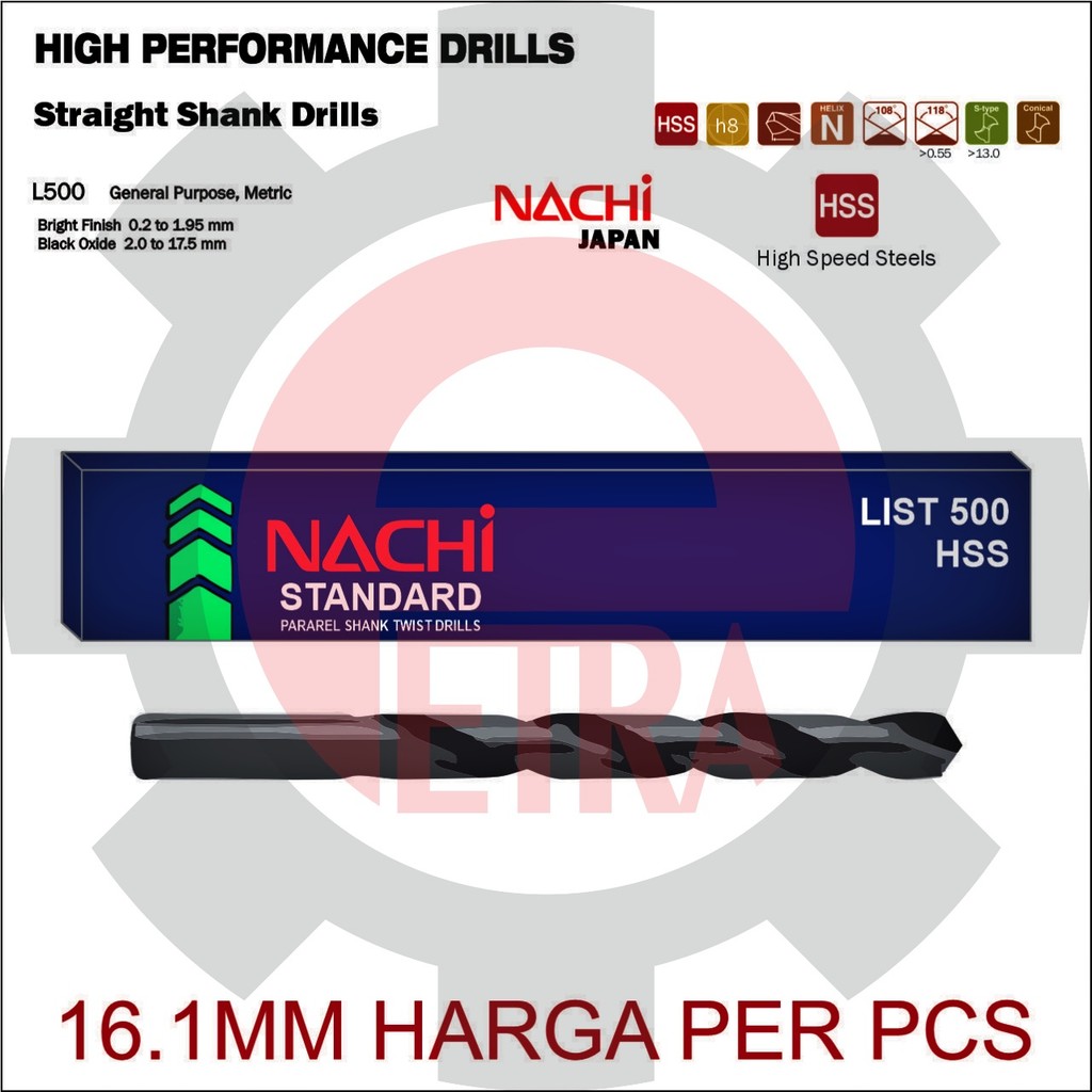 MATA BOR BESI NACHI 16.1MM / MATABOR NACHI 16.1 MM ORIGINAL NACHI