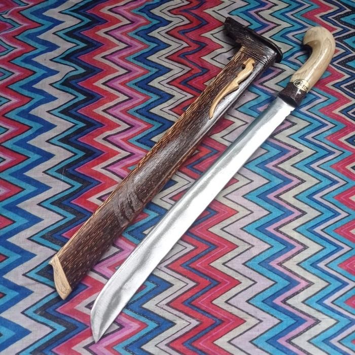 R3 GOLOK CIBATU ASLI aren panjang GOLOK pemotong kayu dan bambu fulltank baja per - Coklat Tua