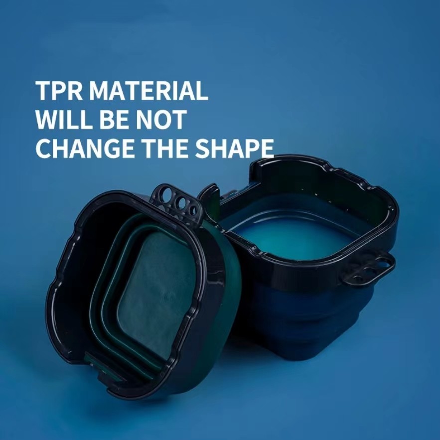 

Foldable Portable Watercolor Pot Multi-Purpose Bucket Brush Washer Cleaner Paint Storage Box Palette Painting Supplies