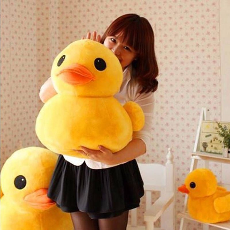 Kalunatoys Boneka bebek kuning ukuran besar 40cm | Boneka Lucu | Mainan Anak