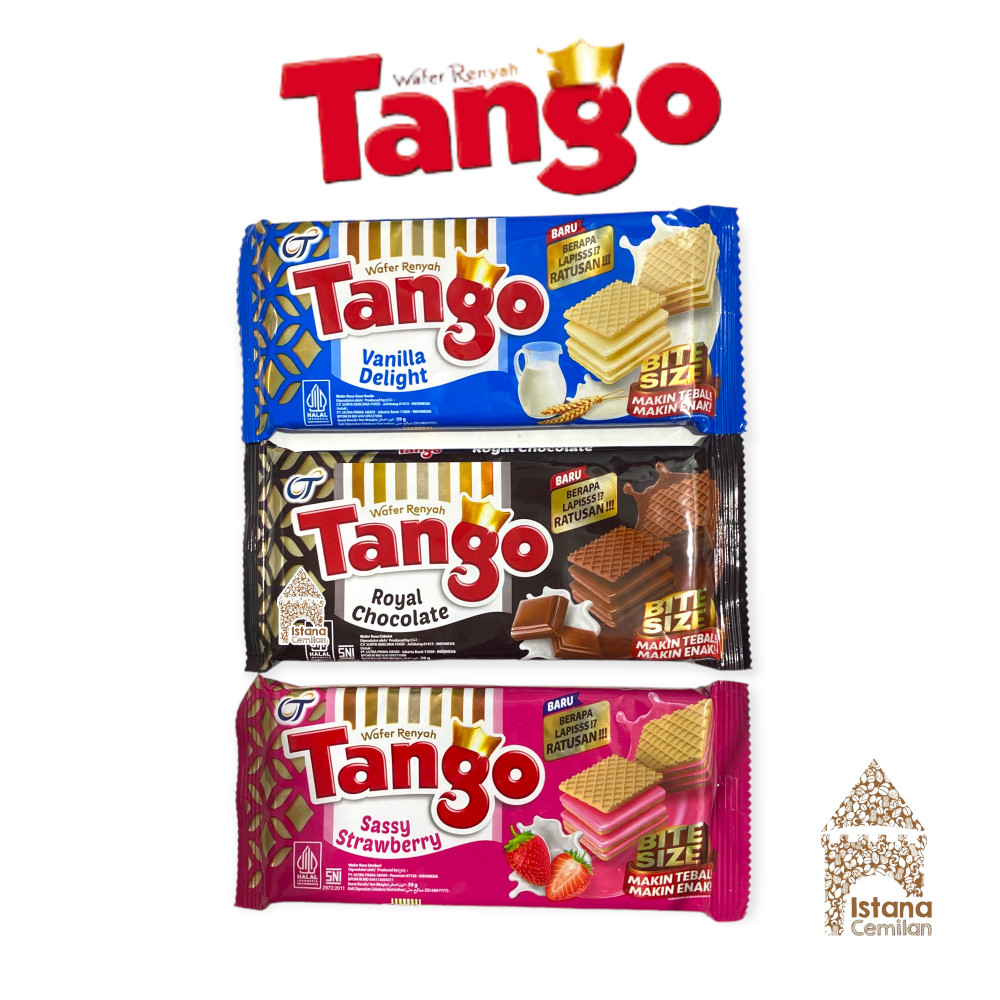 

TANGO Biskuit Wafer Renyah 39 Gram