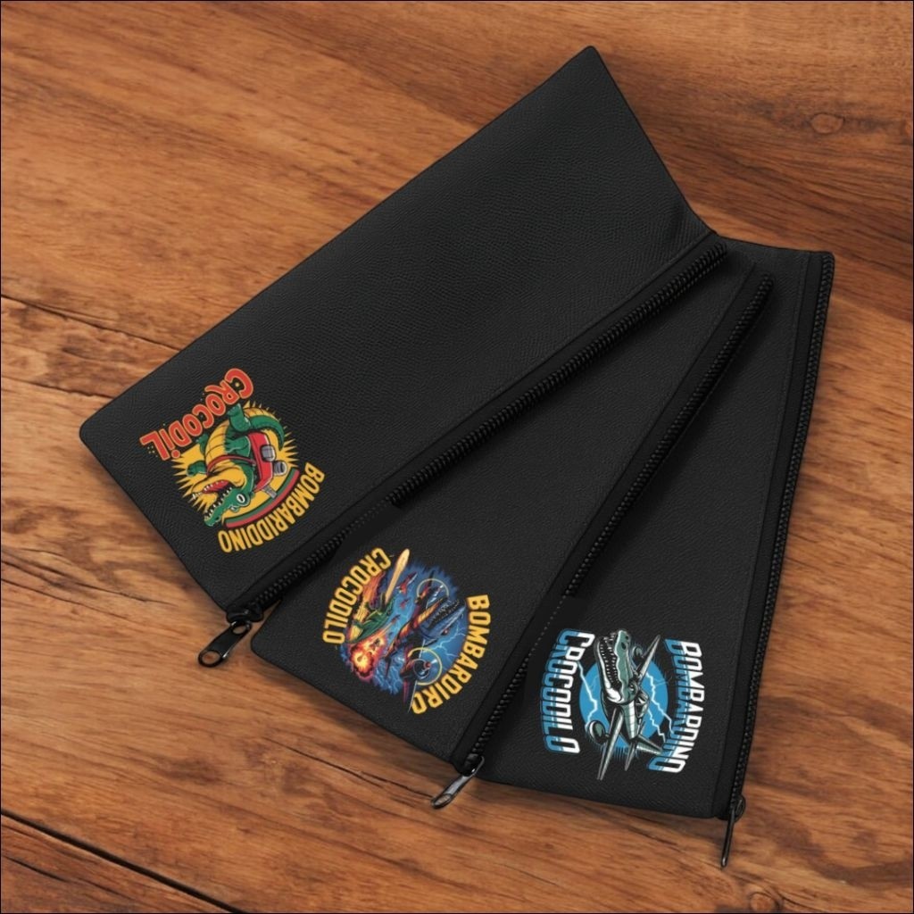

Abdullahbag - Pouch Tempat Pensil Karakter Motif Anomali Tung Tung Sahur Balerina Cappucino Assasino Bombardino
