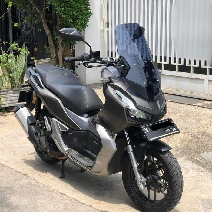 Visor Windshield Honda ADV 160/150 Model Tinggi YDP - Black