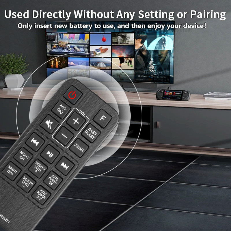 AKB74815371 For LG Remote Control Replacement, For LG SoundBar SJ3 SJ4 SJ4Y SK3D SK4D SL3D SLM3D SPJ