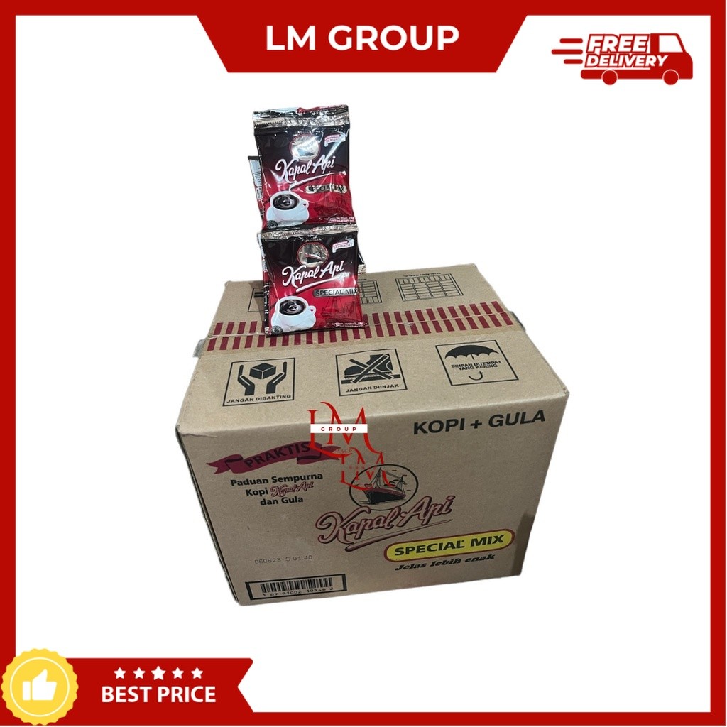 

[1 DUS] Kopi Kapal Api Special Mix Isi 12 Renceng @10 pcs LM Snack Grosir