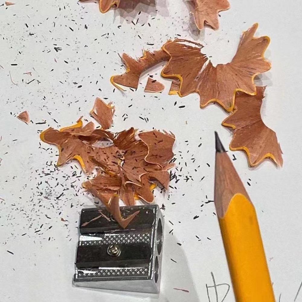 

Magnesium Pencil Sharpener Double Holes Graphite Pencils School Crayon Sharpener Stationery Accessories For School Classroom