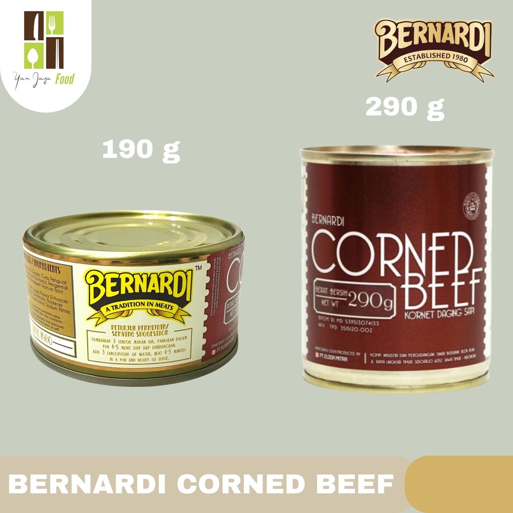

Bernardi Corned /Kornet Beef [190gr/290g]