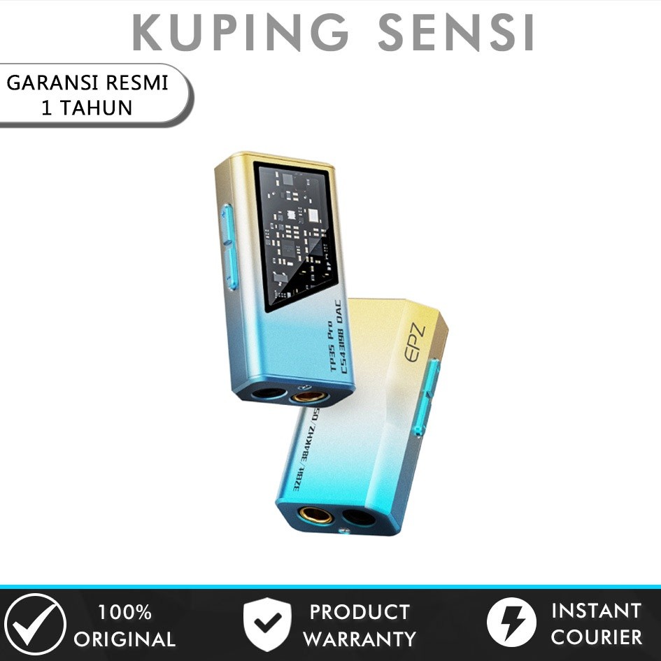 EPZ TP35 / TP35 PRO Dual CS43198 DAC Chip Amplifier Earphone Adapter