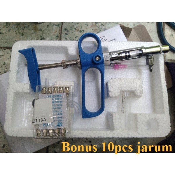 Alat injeksi suntik ayam otomatis bukan socorex medion plus jarum suntik vaksin bebek ayam petelur b