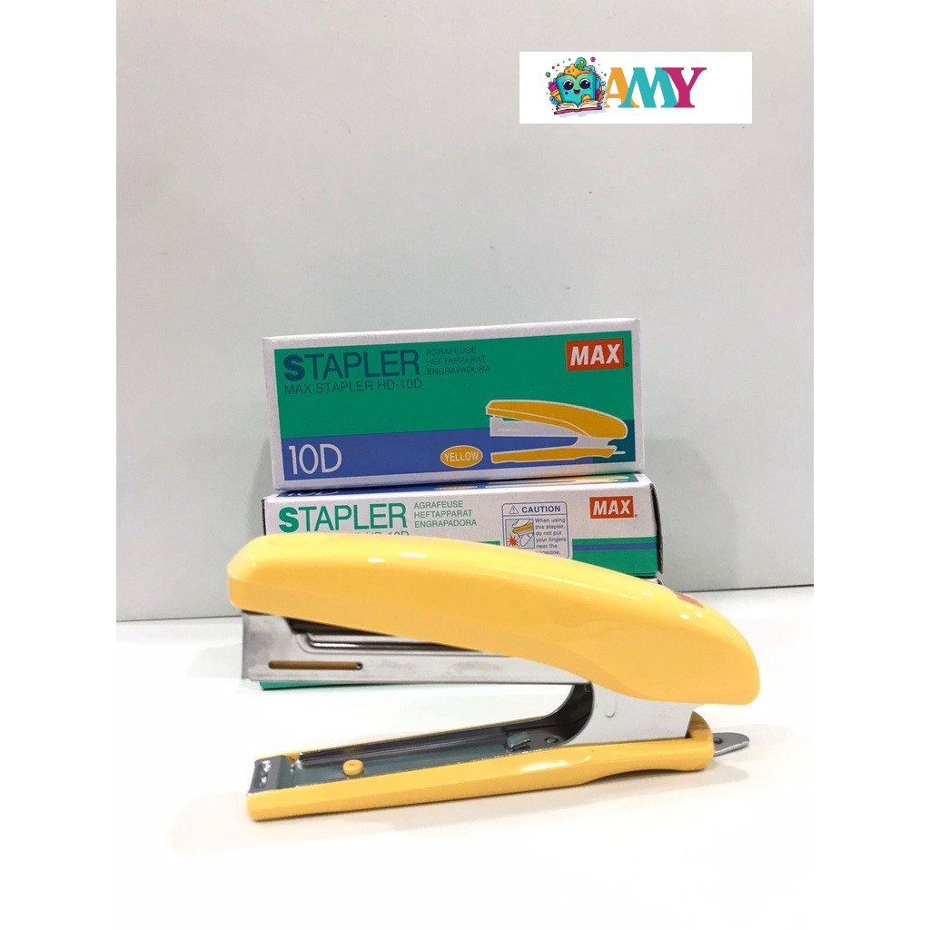 

MAX STAPLER HD 10D YELLOW AMY STASIONARY