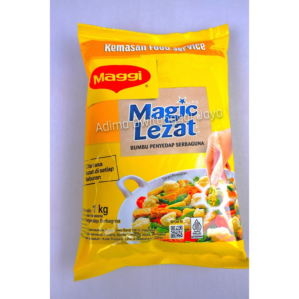 

Maggi Magic Lezat/Bumbu Penyedap Serbaguna 1 Kg